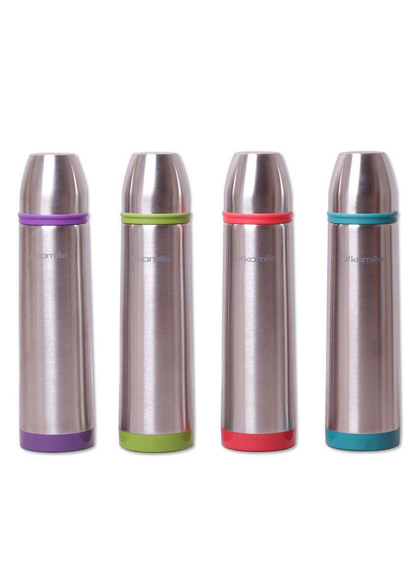 Термос 1000 мл з нержавіючої сталі у Чохлі Kamille (303212933)