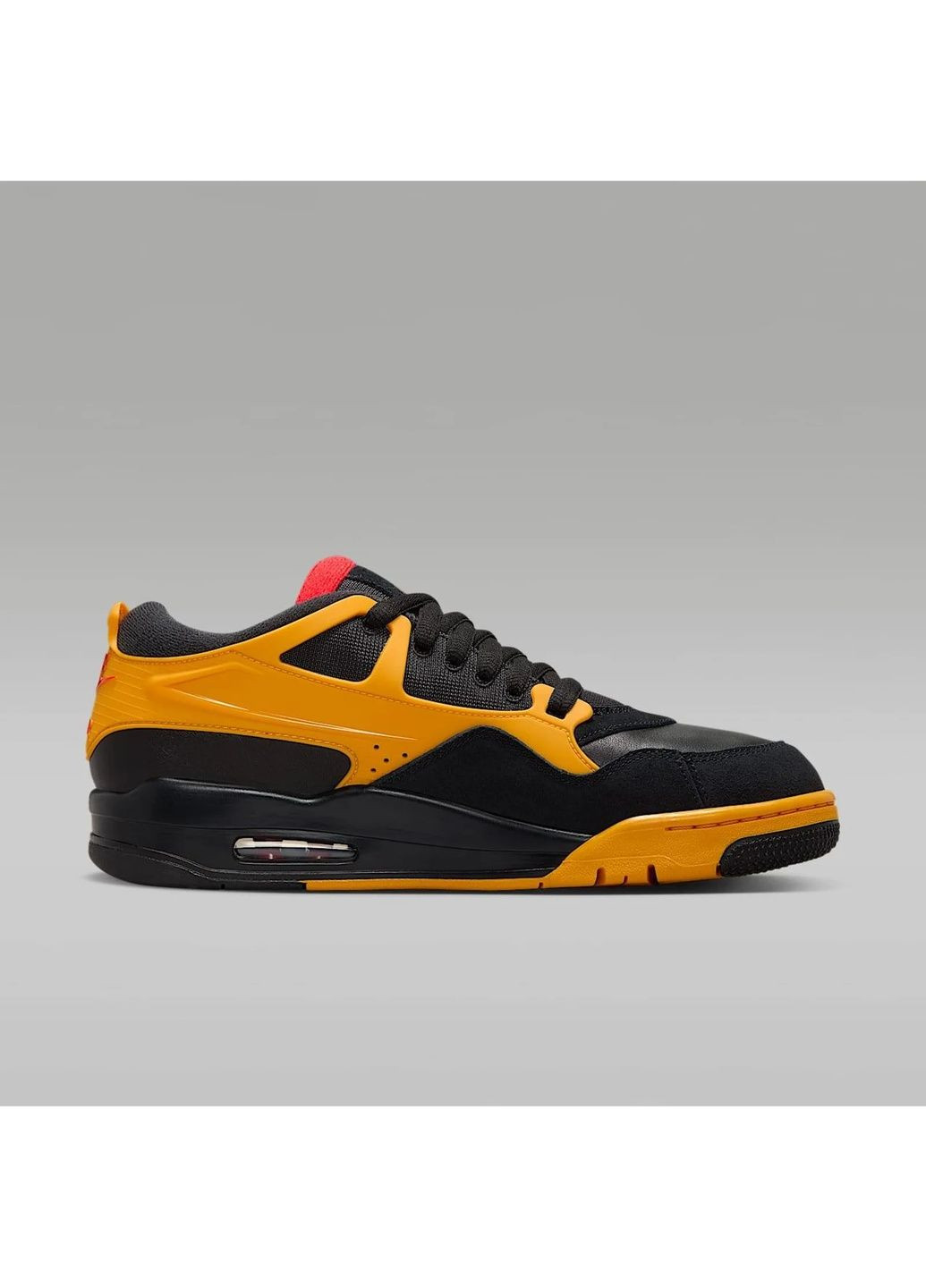 Чорні кросівки чоловічі 4 rm orange/black Air Jordan