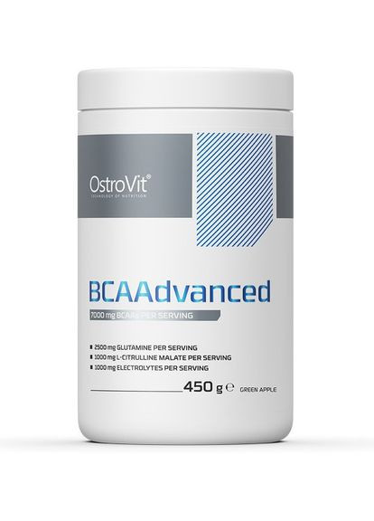 Бцаа BCAA Advanced 450 г (клубника) Ostrovit (348140191)