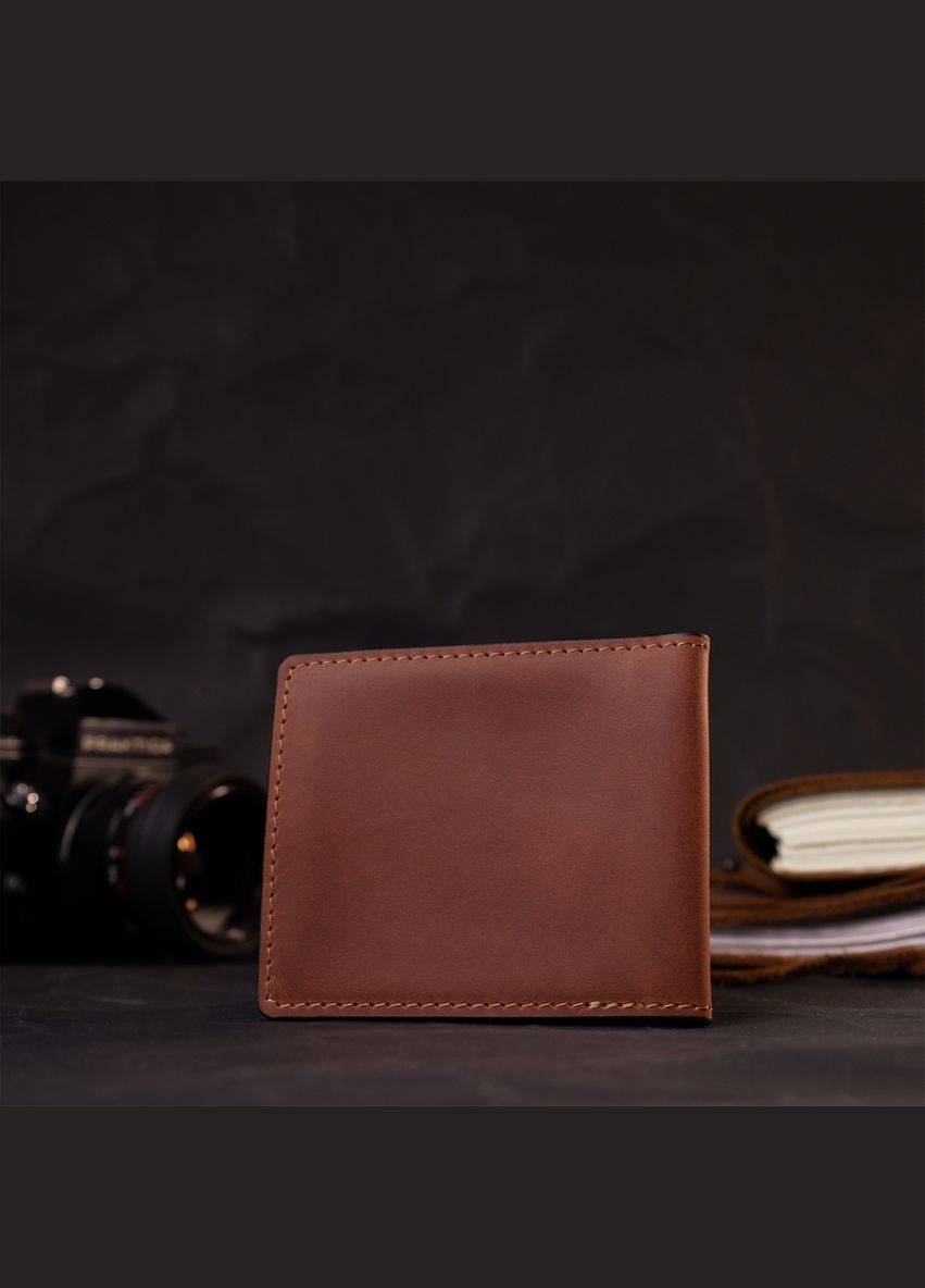 Кожаная обложка на удостоверение участника боевых действий 11663 Коричневый Grande Pelle (331913542)