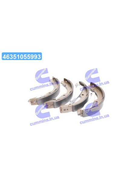 Колодка торм. барабан. SKODA OCTAVIA, VW CADDY задн. (пр-во) 07300 LPR (364834256)