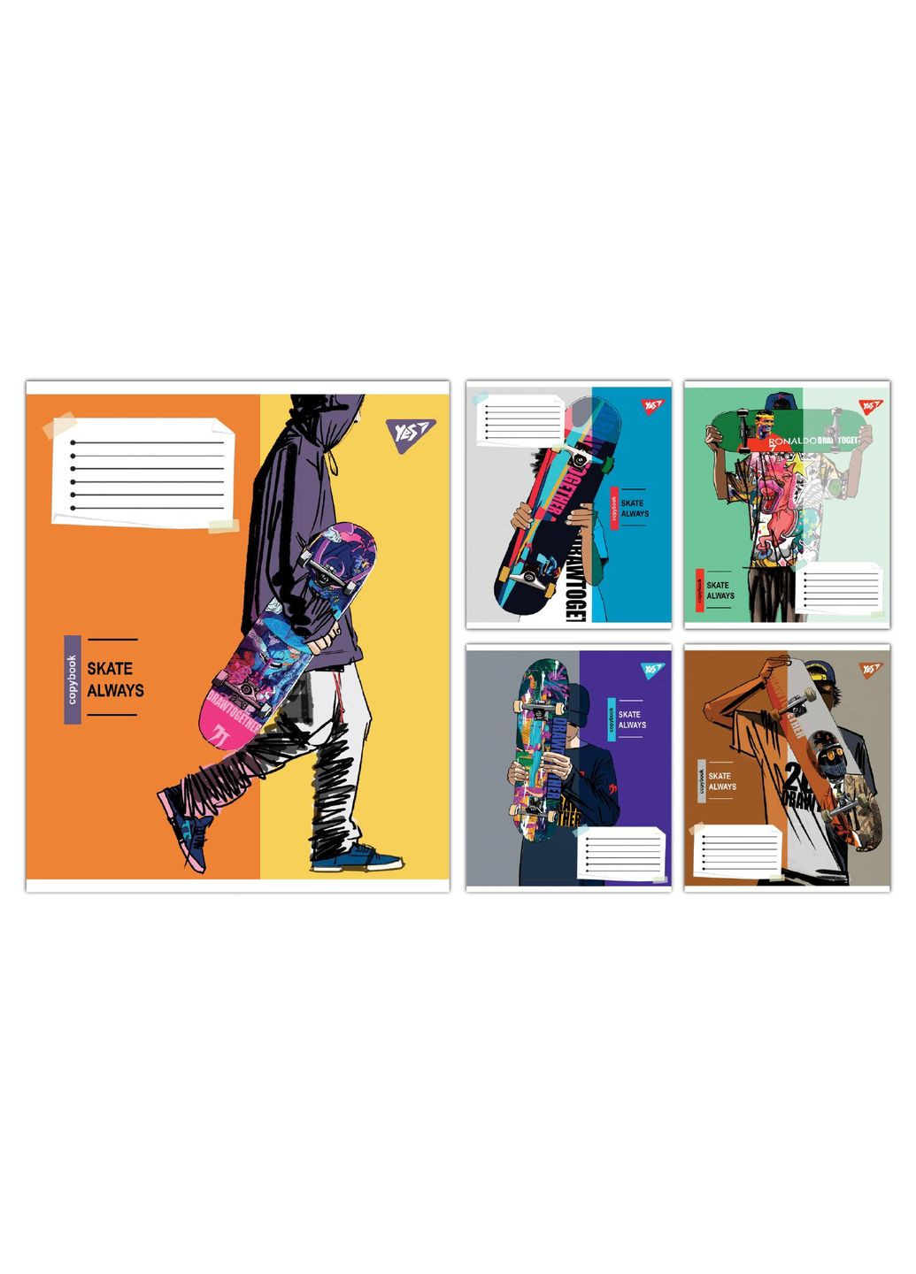 Тетрадь ученическая Skate is always 767812 36 л. Разноцветный shop (4823092295774) Yes (348118136)