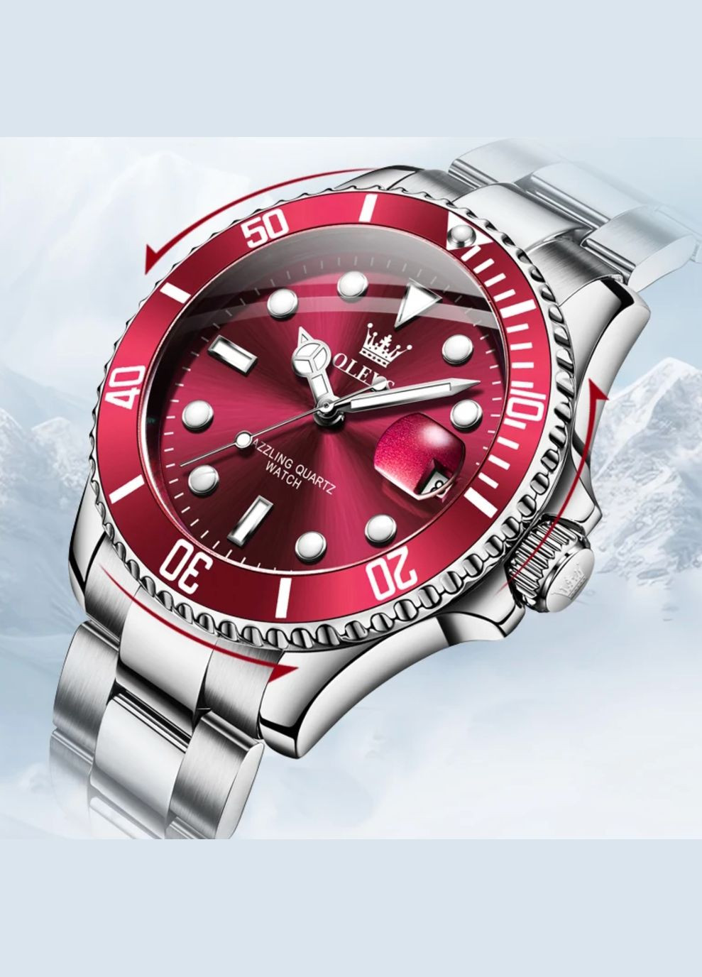 Bordo quartz классический Olevs (345557243)