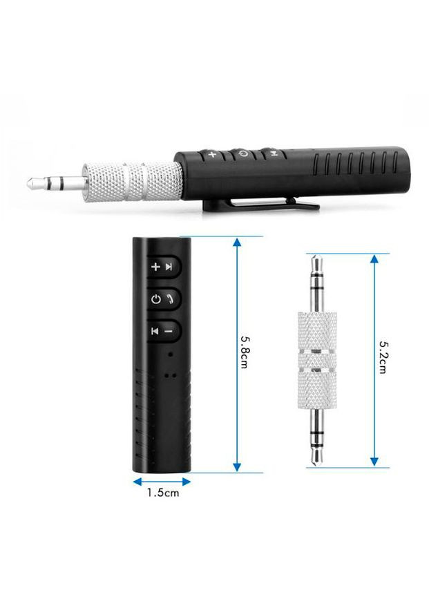 Блютуз-мобіль модулятор адаптер ресивер для навушників, автомобіля BT-AUX Bluetooth 4.1 аудіо AUX 3,5 mm Dynamode (306447699)