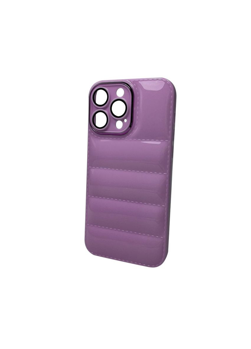 Чехол Down Jacket Frame для iPhone 15 Pro Purple No Brand (304730558)