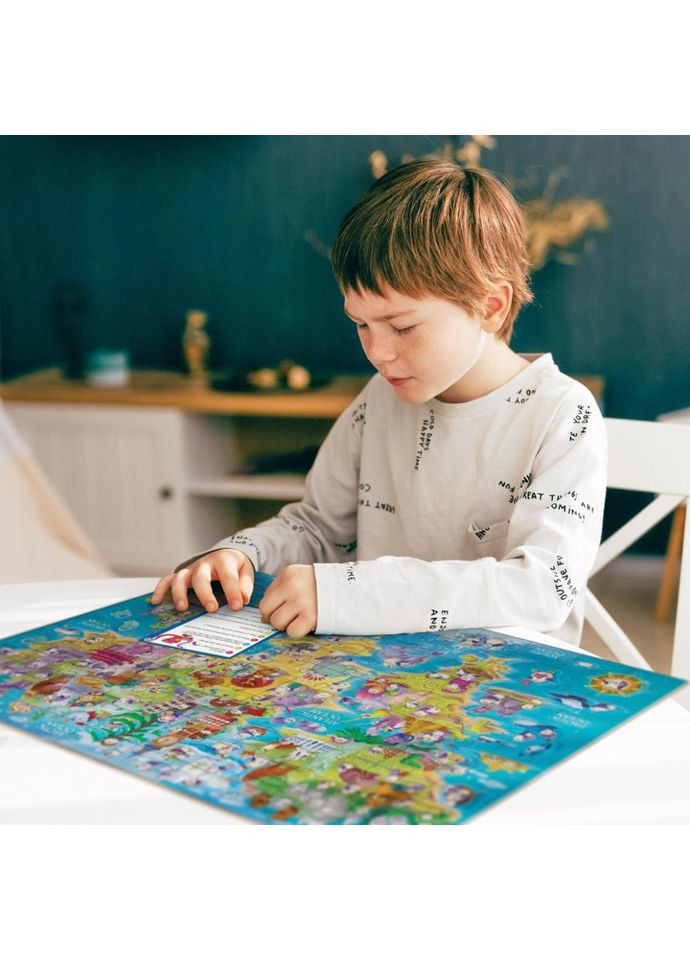 Дитячий пазл Шукай та знаходь "Світ пінгвінів" 300670, 100 елементів No Brand (365638713)