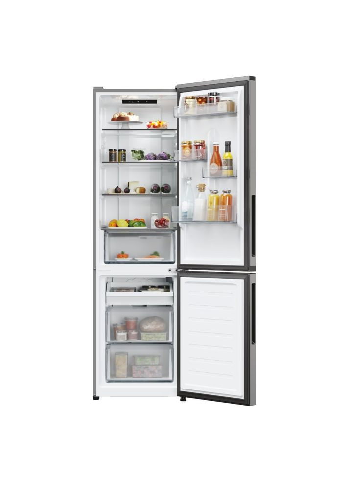 Холодильник CNCQ2T518EX двухкамерный Candy