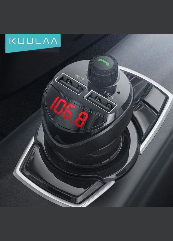 Fmмодулятор Bluetooth приймач автомобільний комбайн все в одному LC-01 KUULAA (279555141)