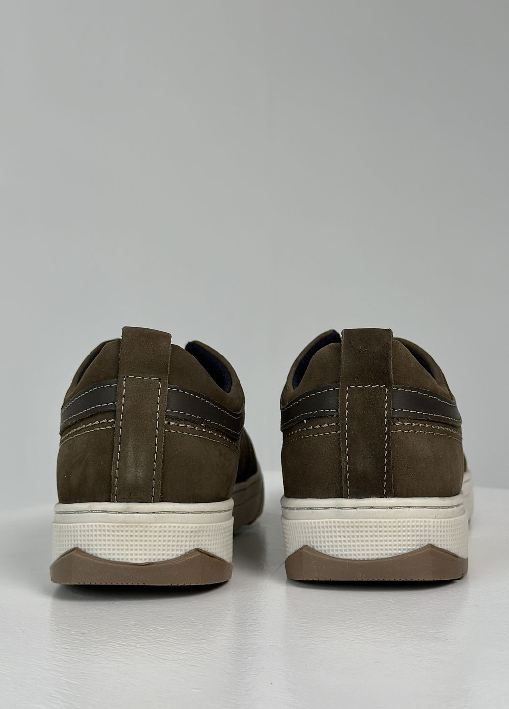 Хакі туфлі чоловічі спортивні демісезонні Pegada