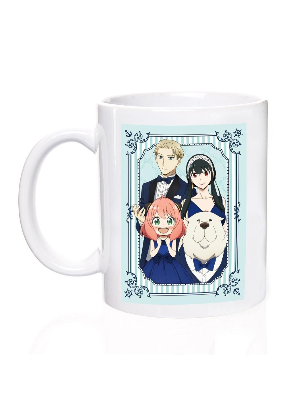 Чашка Аніме, 330 мл, Сім'я шпіонів No Brand (301134247)