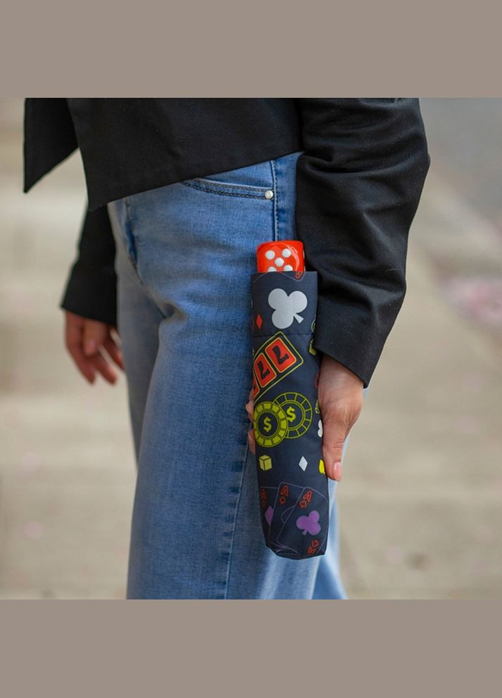 Чорна} парасоля жіноча механічна curio-2 uv trippy casino l926-040751 Fulton (316626263)