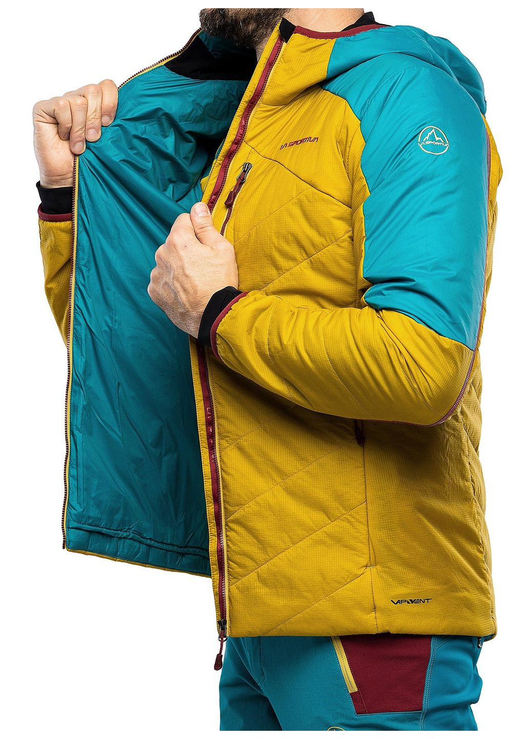 Желтая куртка sport mythic jacket La Sportiva