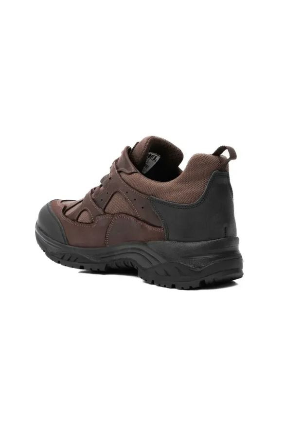 Мужские Тактические Зимние Кроссовки. 40-46р Коричневые. Гидрофобная кожа! STZM-1068 46 No Brand (349513279)