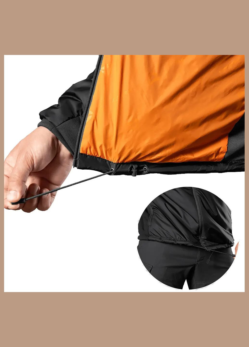 Черная демисезонная куртка taurus black Camotec