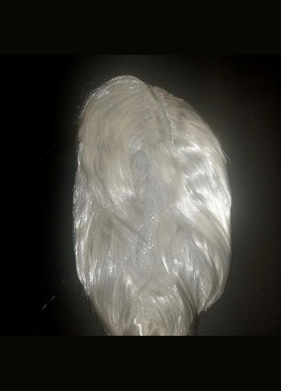 Білий маскарадний перука з довгою косою подружка санта, снігуронька, сніжна королева+подарунок No Brand (342384747)