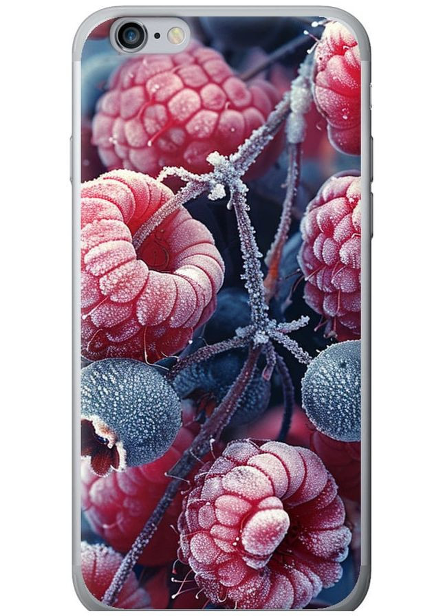 Силиконовый чехол 'Морозные ягоды' для Endorphone apple iphone 6s plus (285119014)