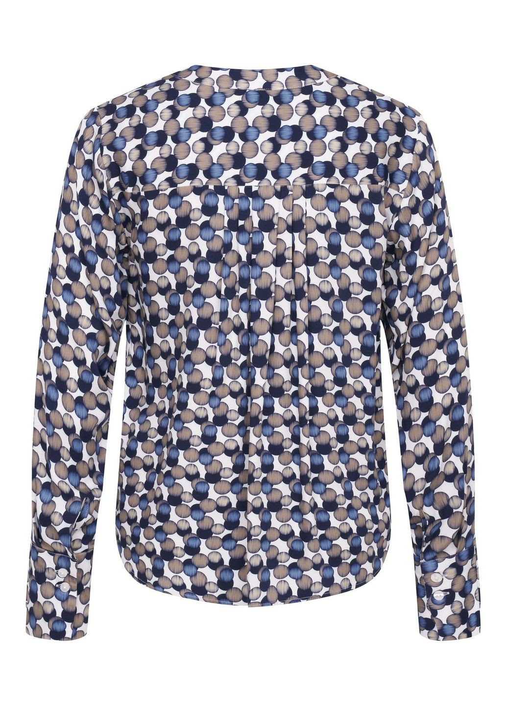 Комбінована блуза жіноча різнокольорова на запах Bugatti