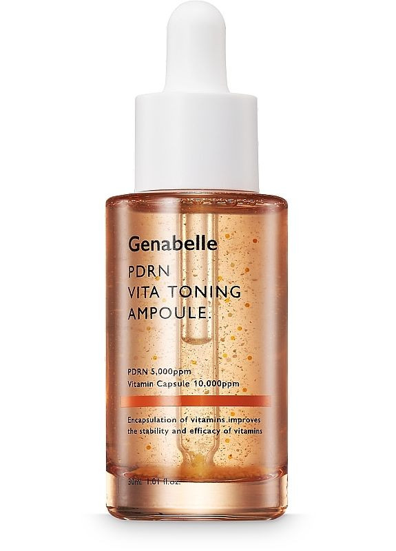 Genabelle Омолоджуюча і тонізуюча сироватка PDRN Vita Toning Ampoule 30ml (2-1137508) — Крем, Південна Корея (369789847)