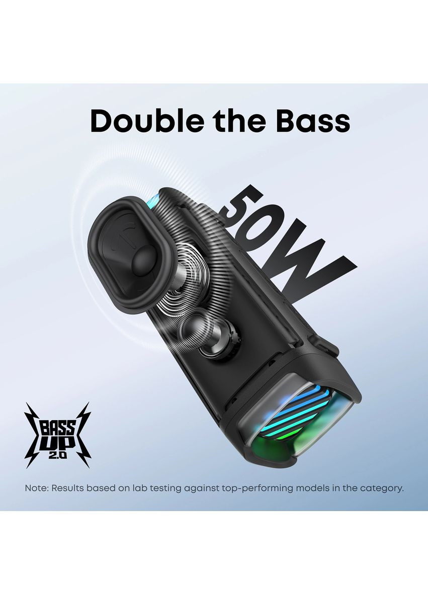 Акустична система SoundCore Boom 3i Black (D5100010) Anker (360605530)