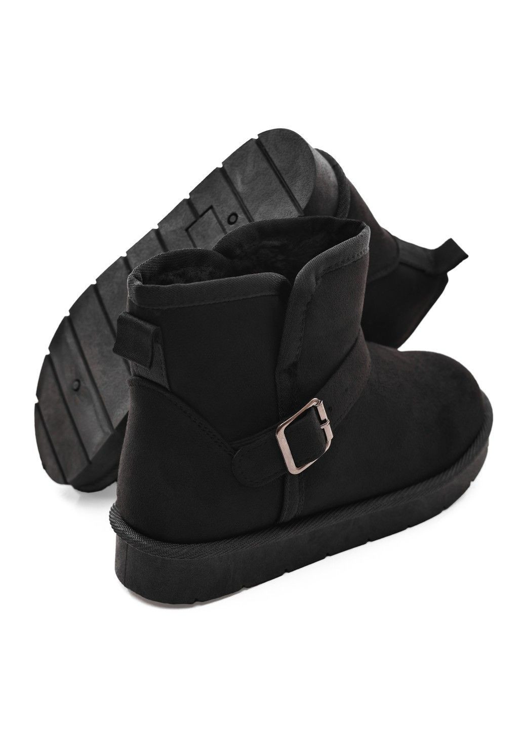 Черные угги для девочки подростка No Brand