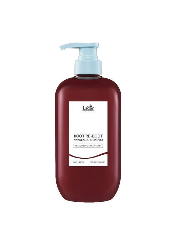 Шампунь с женьшенем против выпадения волос Lador Root Re-Boot Awakening Shampoo Red Ginseng & Beer Yeast 800 ml La'dor (367086321)