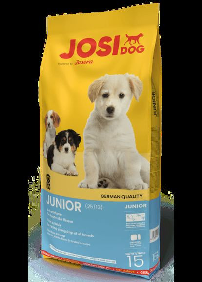 Сухой корм для щенков Junior 15 кг 🐾🐕 JOSIDOG (340959910)