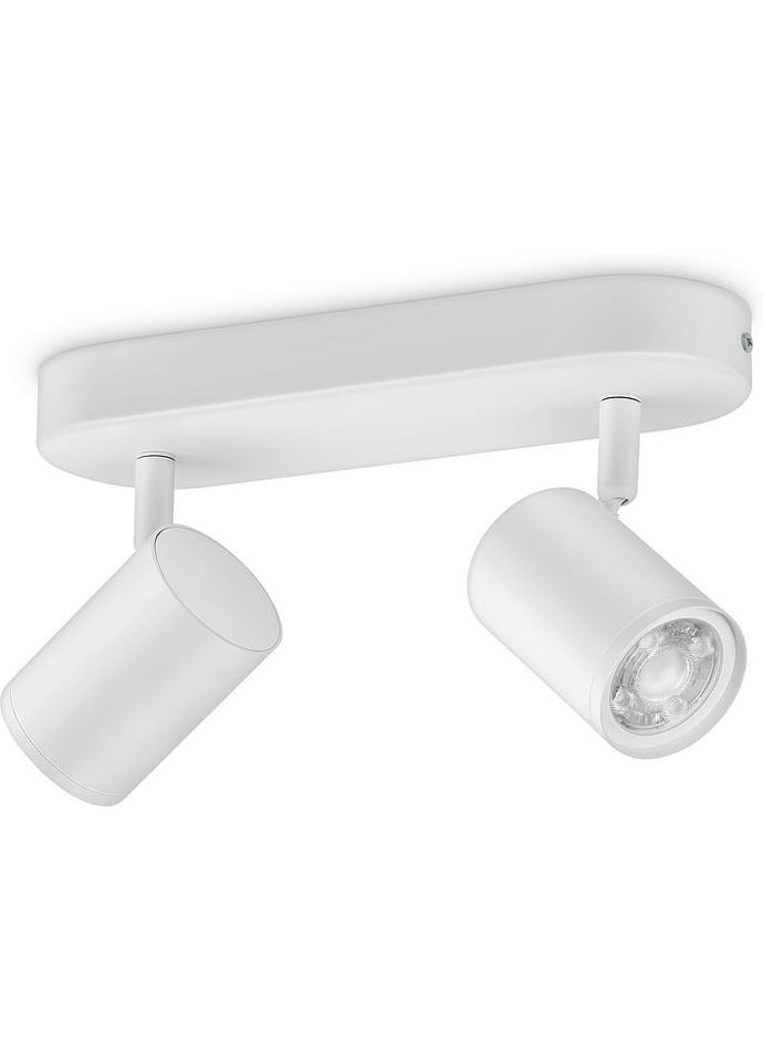 Світильник точковий накладний розумний IMAGEO Spots, 2х5W, 2200-6500K, RGB, Wi-Fi, WiZ (315503719)