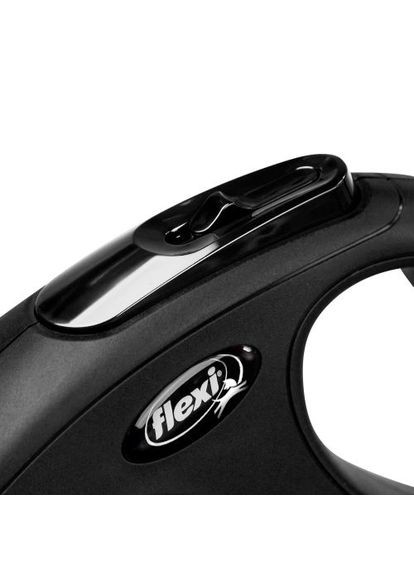 Повідець-рулетка New Classic для собак, з тросом, розмір M 8 м / 20 кг (чорна) Flexi (330923948)