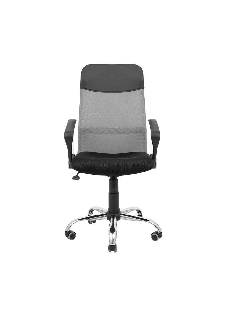 Офісне крісло Ультра Ю Хром M-1 Сітка чорна + сіра (m438509) Richman Ультра Ю Хром M-1 (Tilt) Сітка чорна + сіра (366568290)