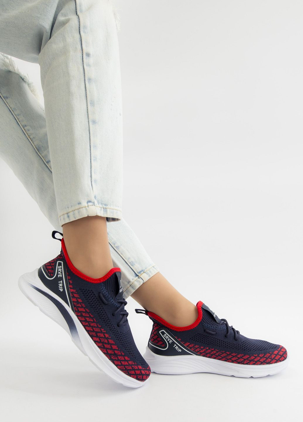 Кроссовки женские SaveTrip синие демисезоны (318553466)
