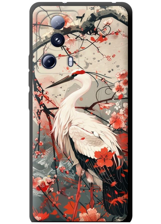 TPU чехол 'Аист в цвету сакуры' для Endorphone Xiaomi 13 Lite (291421147)