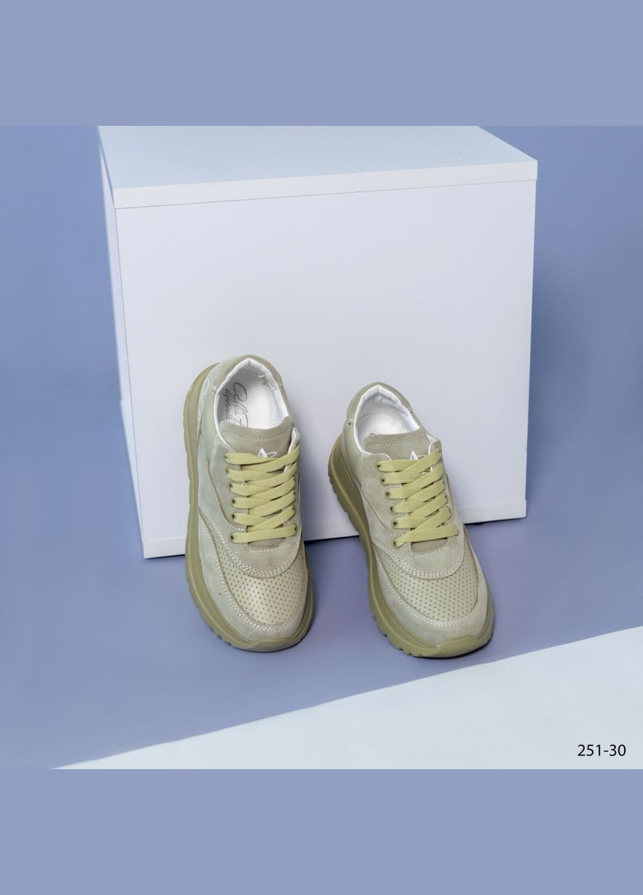 Кросівки Vakko оливкові всесезони (323959536)