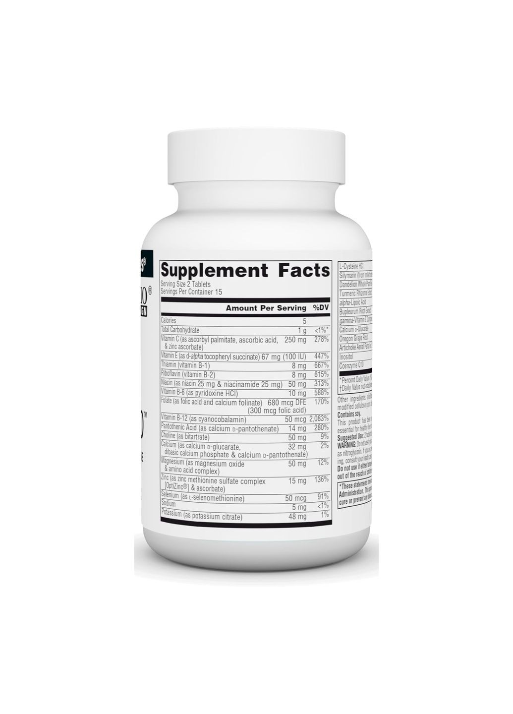 Біодобавка для печінки Liver Guard 30 таблеток з силимарином та CoQ10 Source Naturals (367957475)