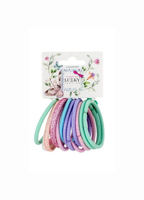 Резинки для волос (13 шт), набор для удобства и стиля, арт. (T24092) Lukky (332944996)
