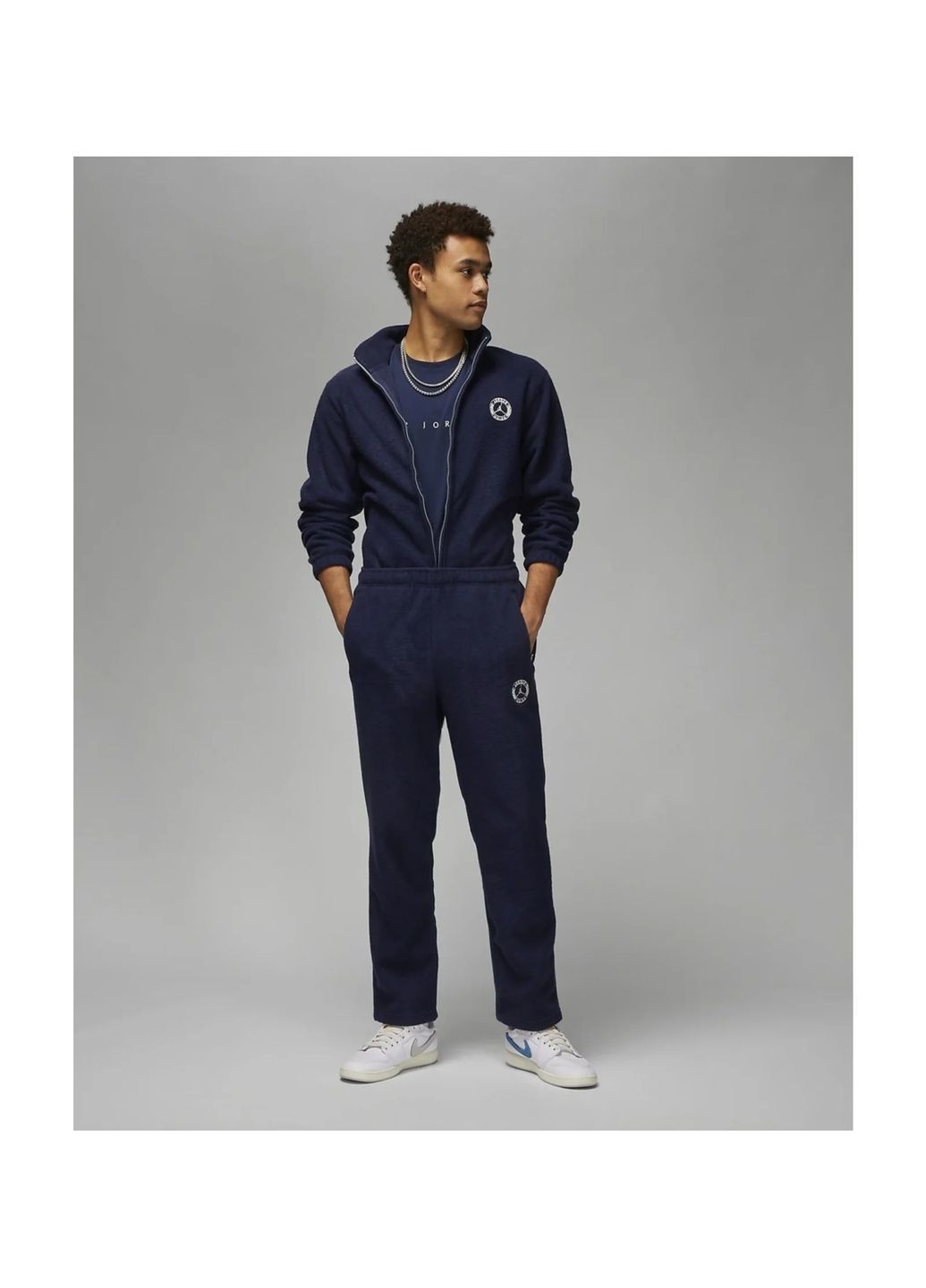 Синие демисезонные брюки Air Jordan