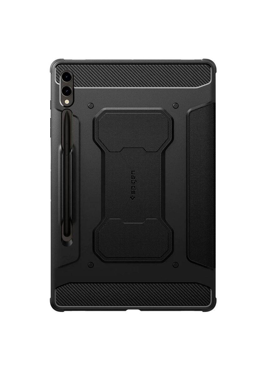 Чохол-книжка Rugged Armor Pro для Samsung Galaxy Tab S9+ 12.4 SM-X810/SM-X816 / Tab S10+ 12.4 SM-X820/SM-X826 Black (ACS06539) Spigen (368631383)