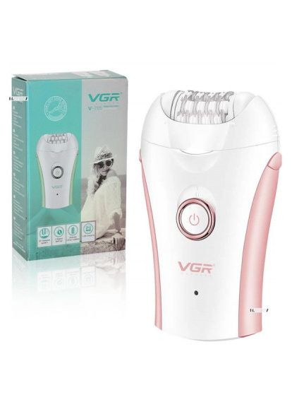 Эпилятор домашний женский аккумуляторный пинцетный с подсветкой 5W VGR (346048464)