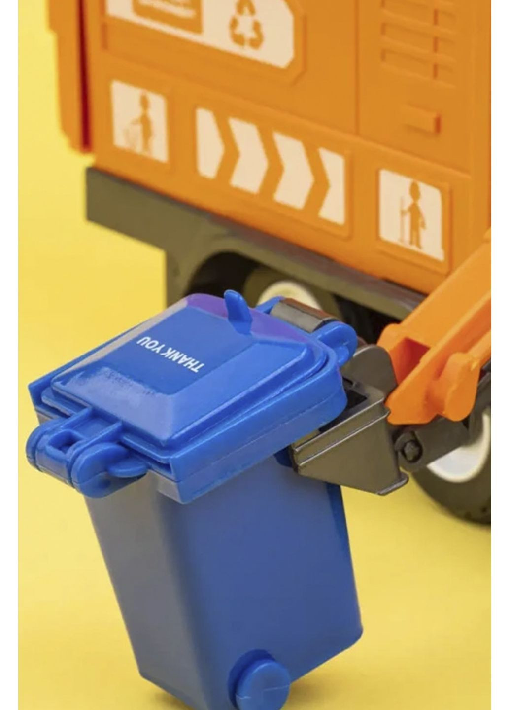 Машинка-конструктор АВТОКОНСТРУКТОР Мусоровоз-погрузчик колір помаранчевий ЦБ-00287274 OTAMANKO (366559994)