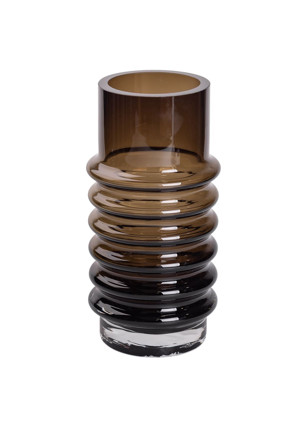 Ваза для квітів Flower Season скляна у Вінтажному стилі 31 см чорна HP-10-23 No Brand (348467697)