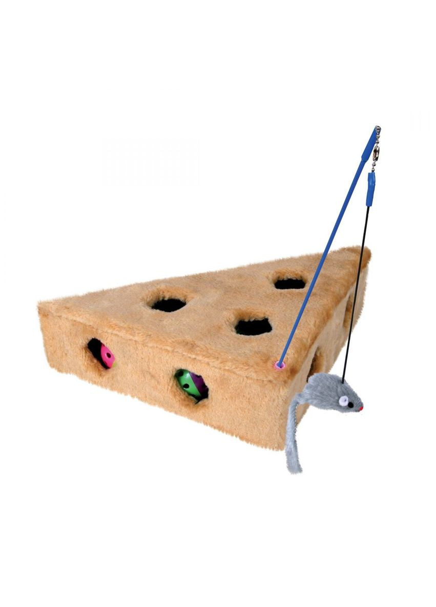 Игрушка для кота Сыр 26 см, плюш Trixie (292258159)