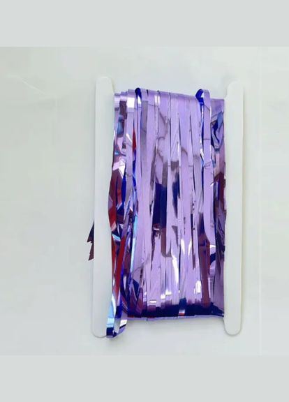 Дождик для фотозоны новогодний 2 м на 1 м сиреневый Jannet Дощик (316471114)