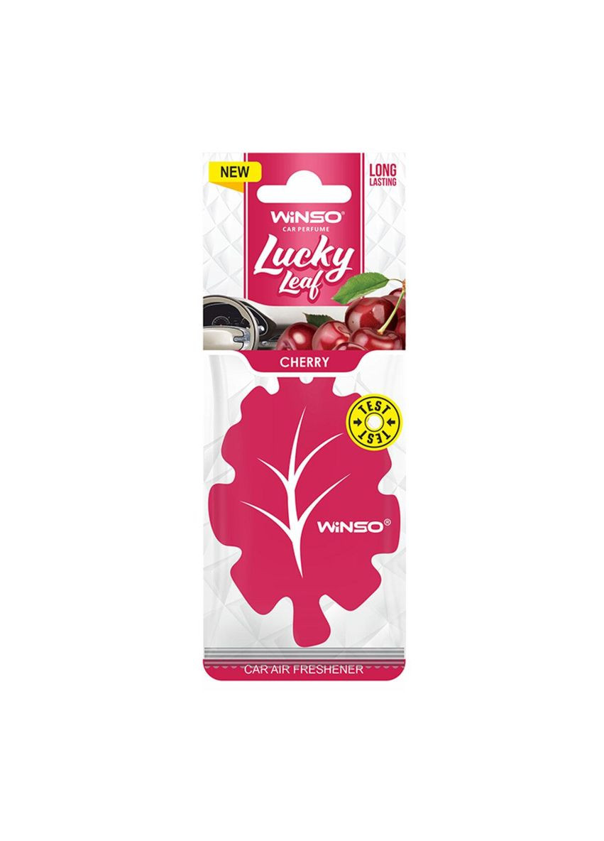 Освіжувач повітря Lucky Leaf целюлозний ароматизатор вишня Winso (280878058)