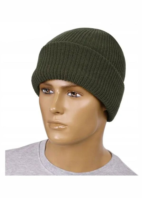Шапка вязаная с подкладкой THINSULATEOlive Mil-Tec (315822220)