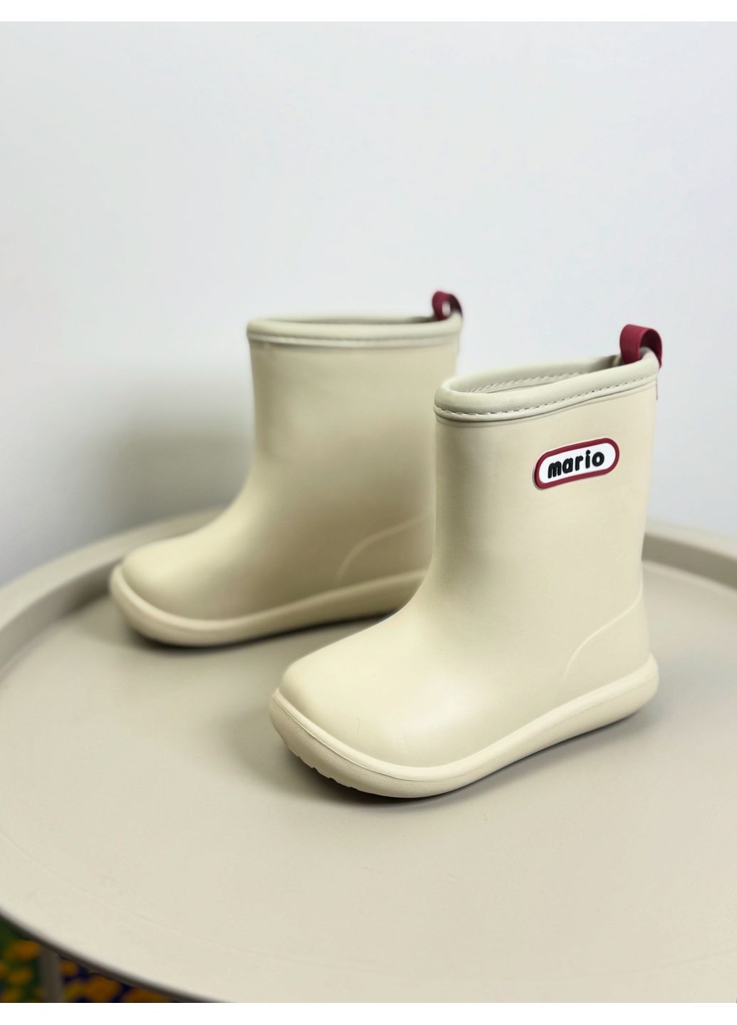 Гумові чоботи 27 розмір бежеві 1586 No Brand (358939863)