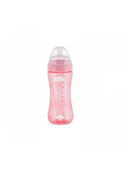 Пляшечка для годування Nuvita mimic cool 330 мл розовая (268145850)