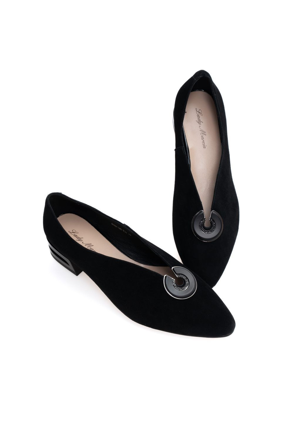 Lady Marcia Туфли 01697 Черные черный з натуральная замша, — (363967456)