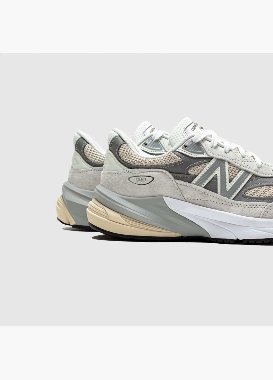 Бежевые мужские кроссовки made in usa beige u990nc6 New Balance