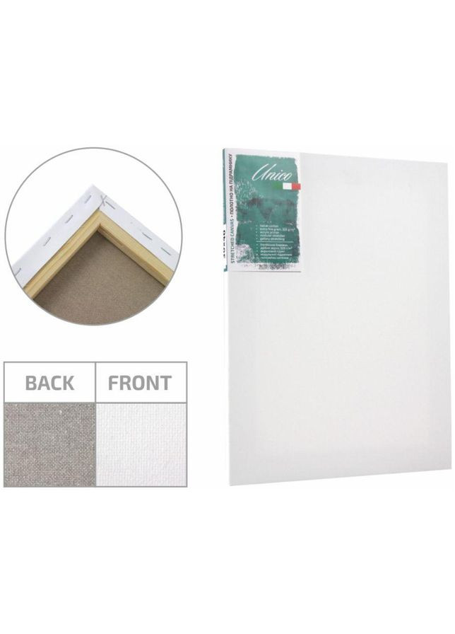 Подрамник см модуль №0 мелкое зерно акрил итальянский хлопок Unico (362582868)