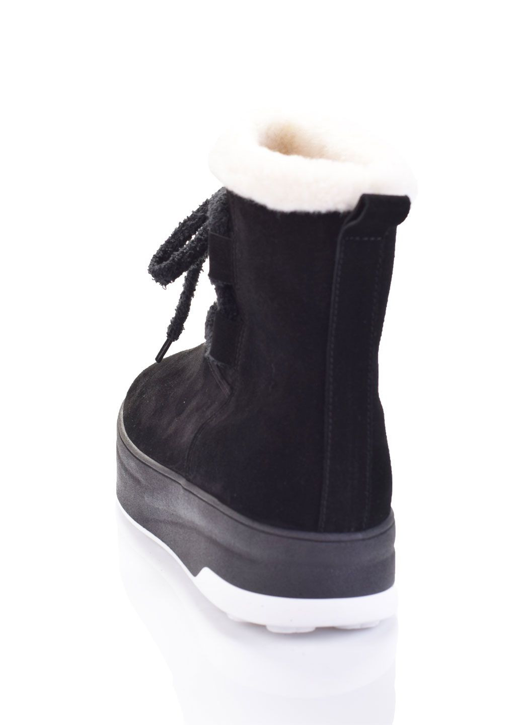 Зимние ботинки Marco Piero со шнуровкой из натуральной замши