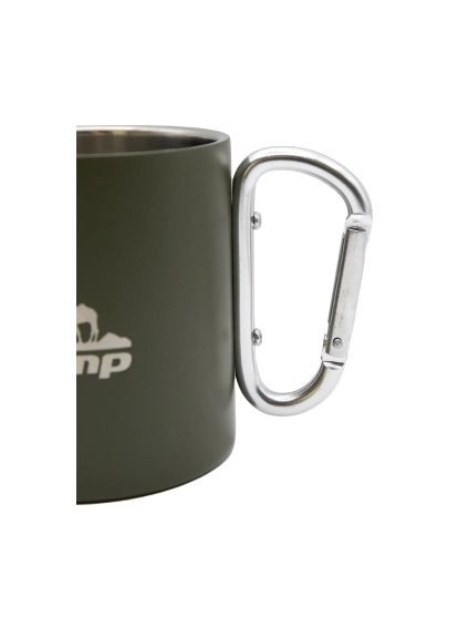 Чашка туристическая 350 мл с карабином Olive (UTRC-122-olive) Tramp 350 мл з карабіном Olive (369879529)